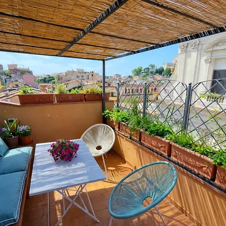Panoramic Terrace Trastevere Apartment, With Amazing View Appartement *