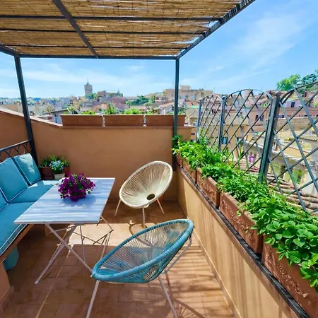 Appartement Panoramic Terrace Trastevere Apartment, With Amazing View *