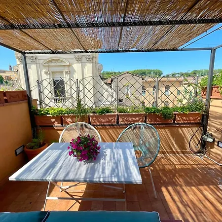 Appartement Panoramic Terrace Trastevere Apartment, With Amazing View *