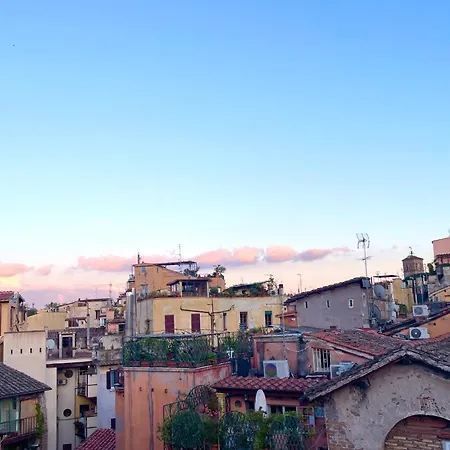 Panoramic Terrace Trastevere Apartment, With Amazing View